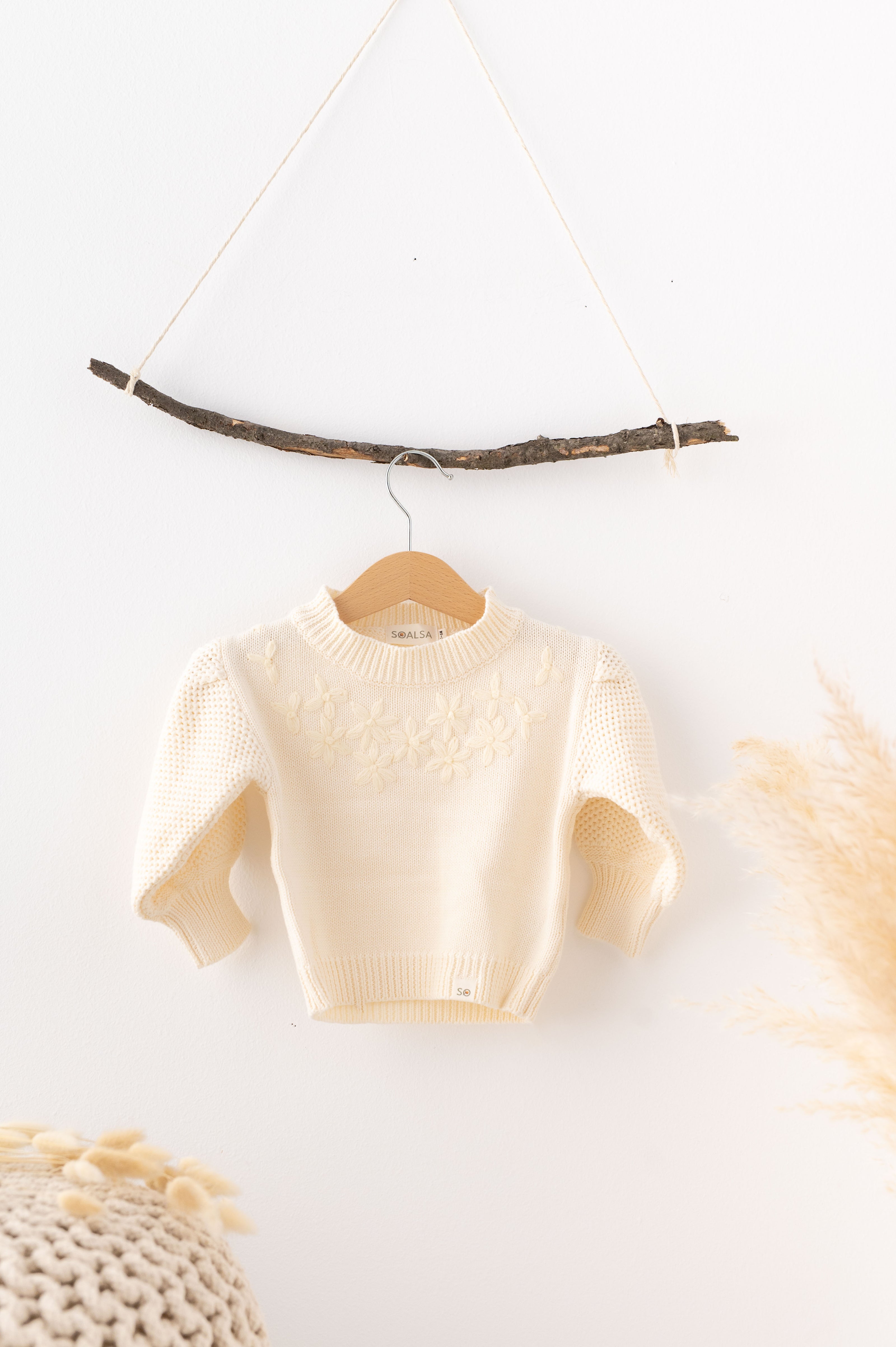 Floral Bloomers & Sweater Set