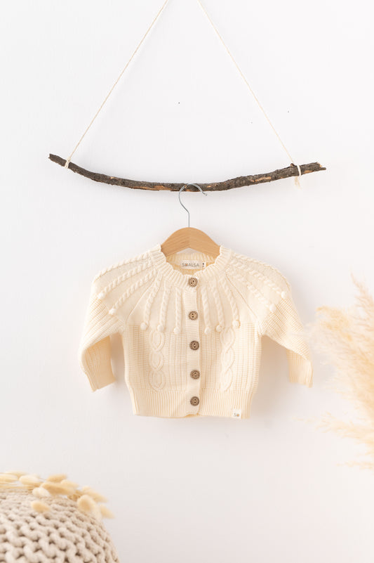 Knitted Baby Cardigan Sweater Cocco