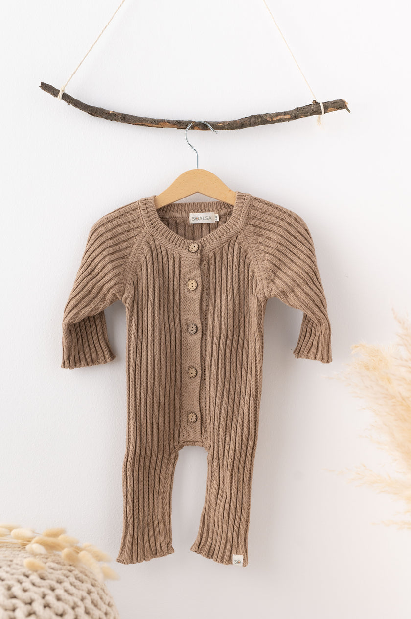 Knitted Winter Cotton Jumpsuit - SOALSA