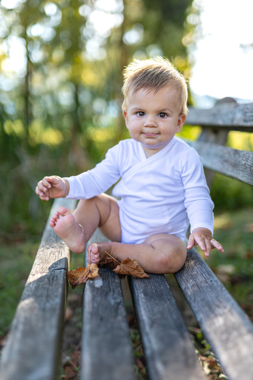 6-12 m Baby Wrap Bodysuit