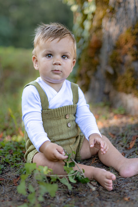Knitted Bloomers Romper Vintage