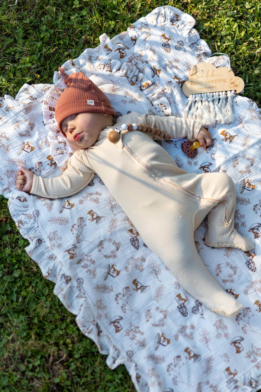 Natural Wooden & Silicone Pacifier Clip - SOALSA