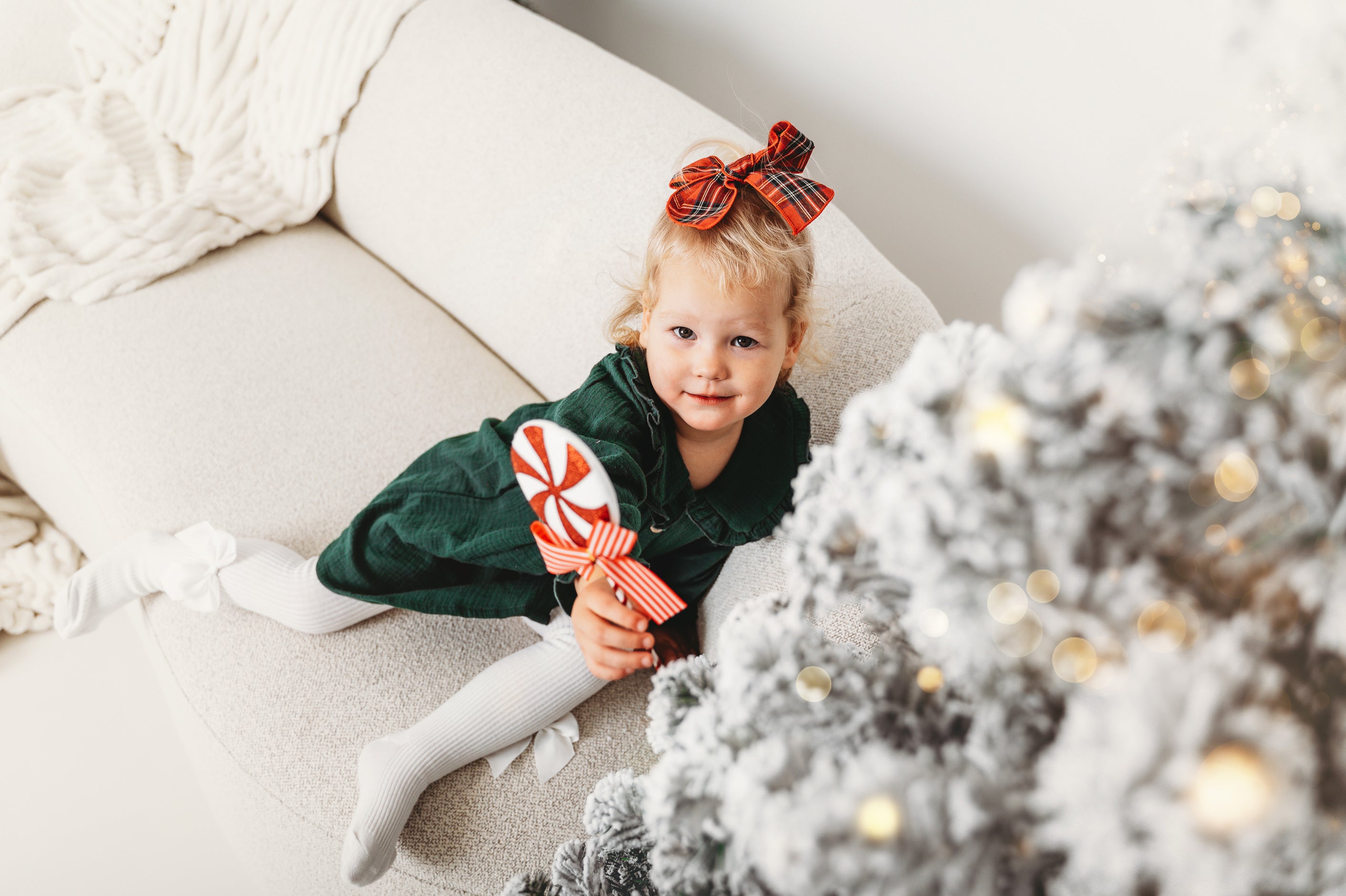 Christmas Dress - Pine Green