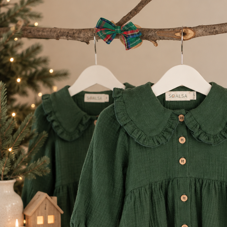 Pine Green | Božična Obleka