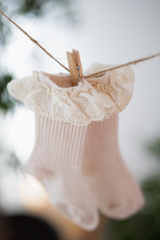 Vintage Lace Socks 1-3 y
