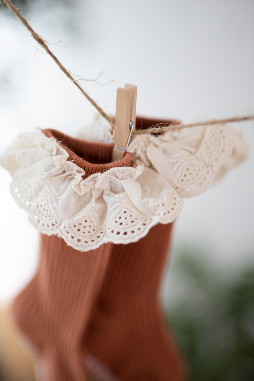 Vintage Lace Socks