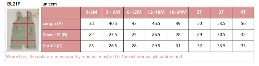 French Terry Dungaree