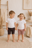 Unisex Ribbed Leggings Shorts