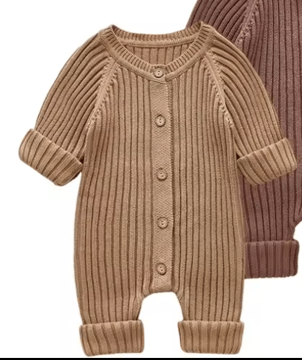 Knitted Winter Cotton Jumpsuit - SOALSA