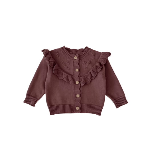 Knitted Baby Cardigan Sweater Vintage - SOALSA