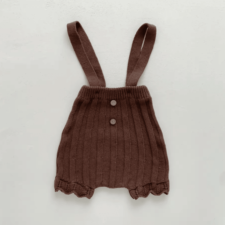 Knitted Bloomers Romper Vintage - SOALSA