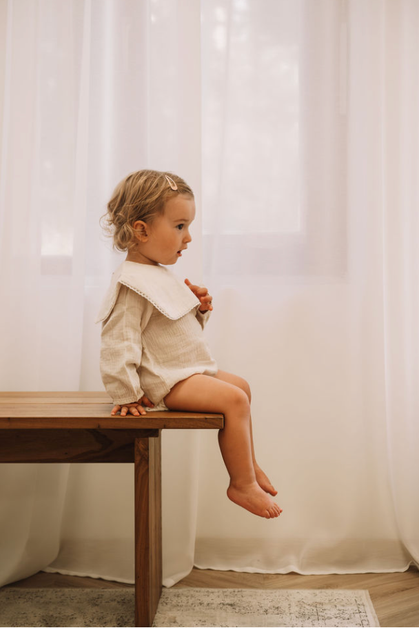 Muslin Soft Romper Autumn