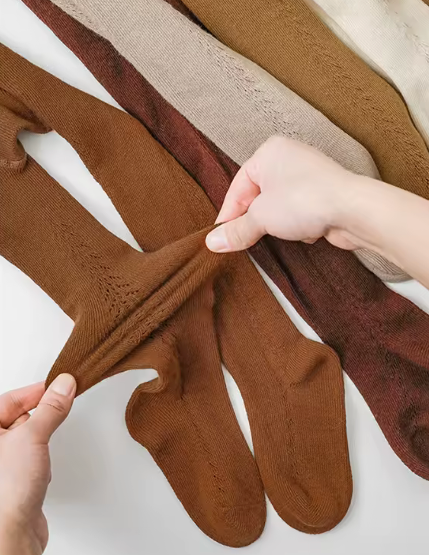 Girl’s Tights Stylish Claw-Patterned