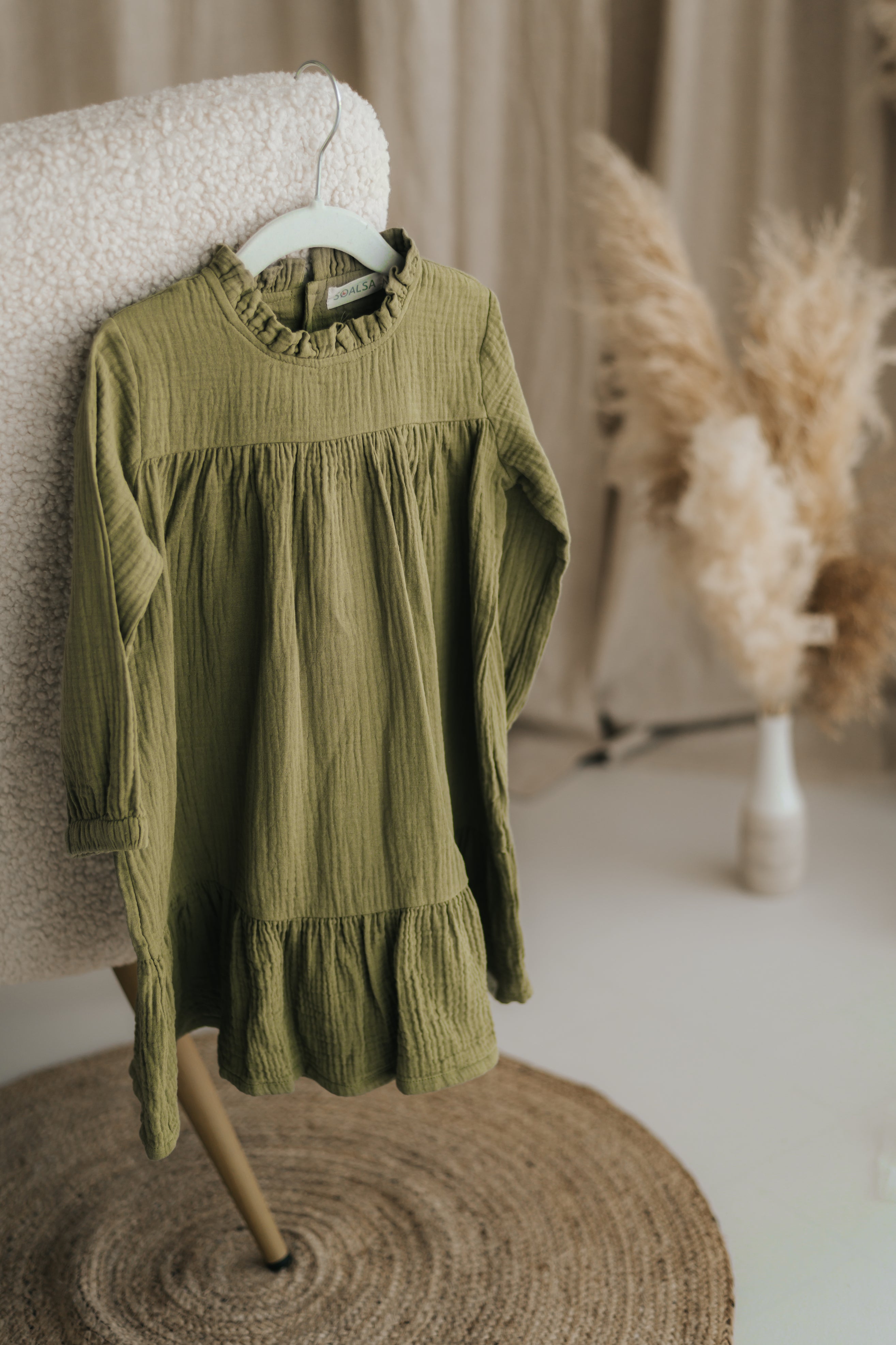 Muslin Cotton Dress Mia - SOALSA