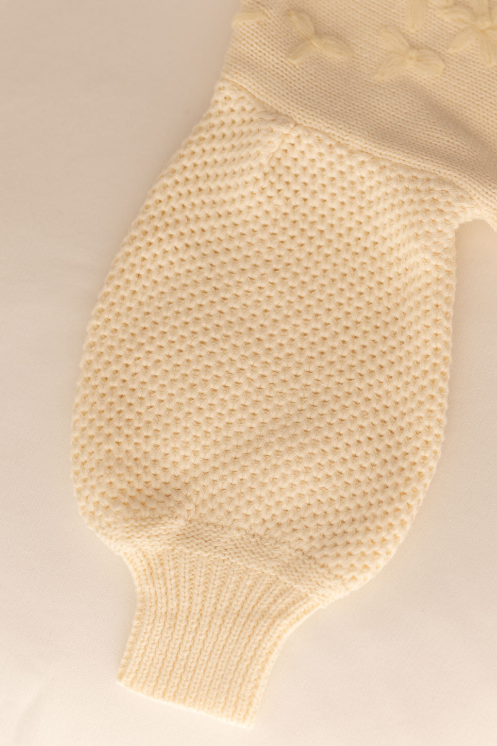 Knitted Snowy Baby Sweater - SOALSA