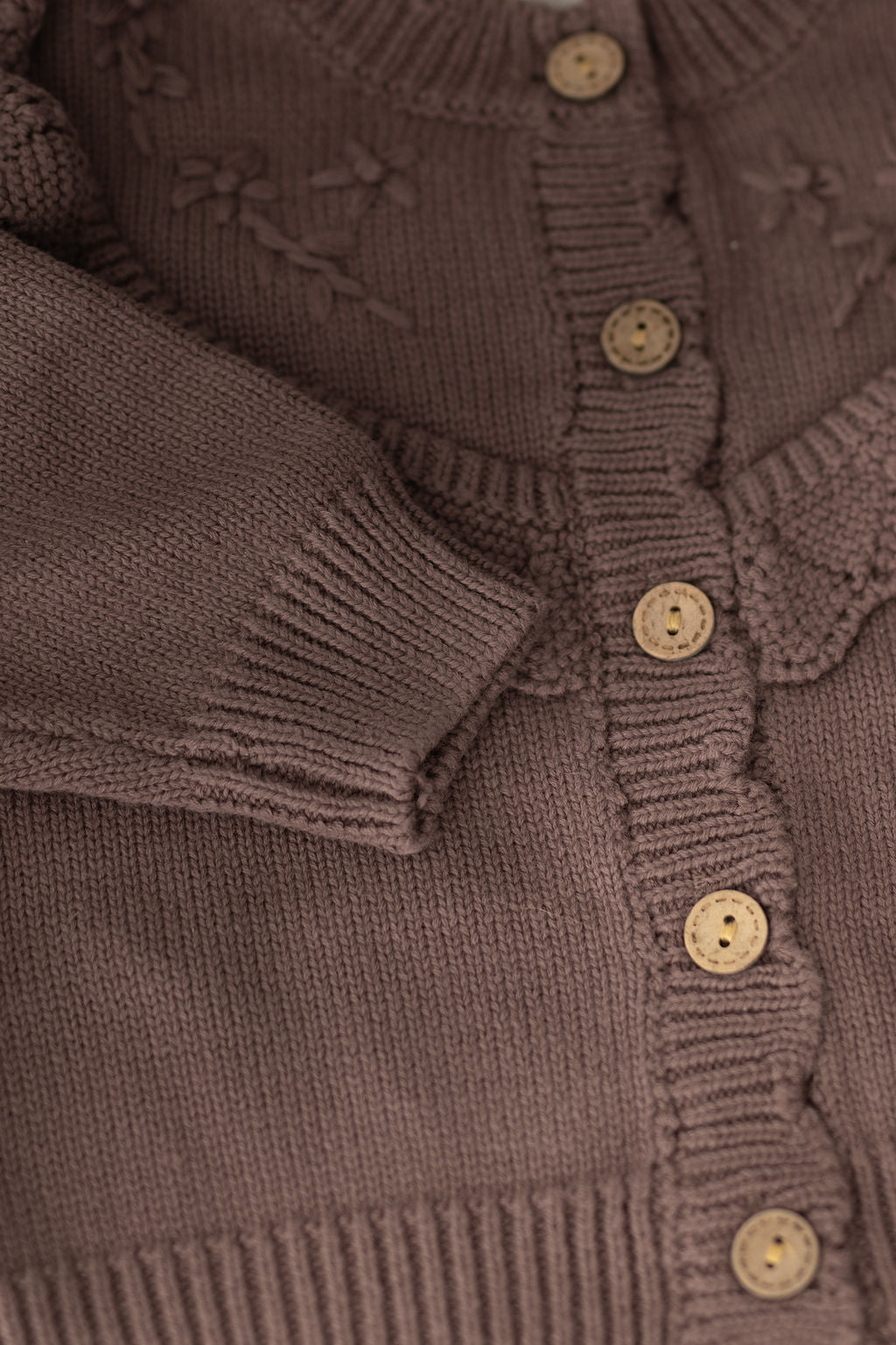 Cotton Cardigan Sweater Charlotte - SOALSA