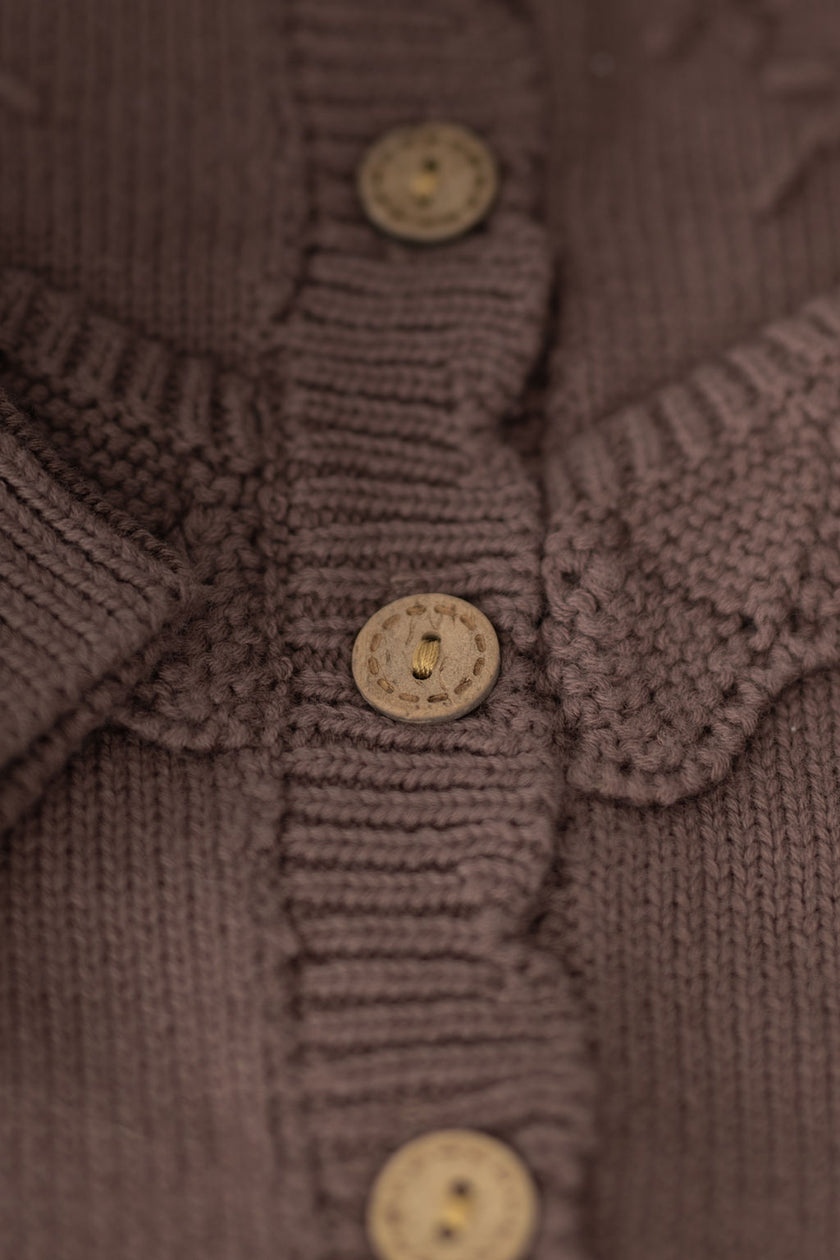 Knitted Baby Cardigan Sweater Vintage - SOALSA