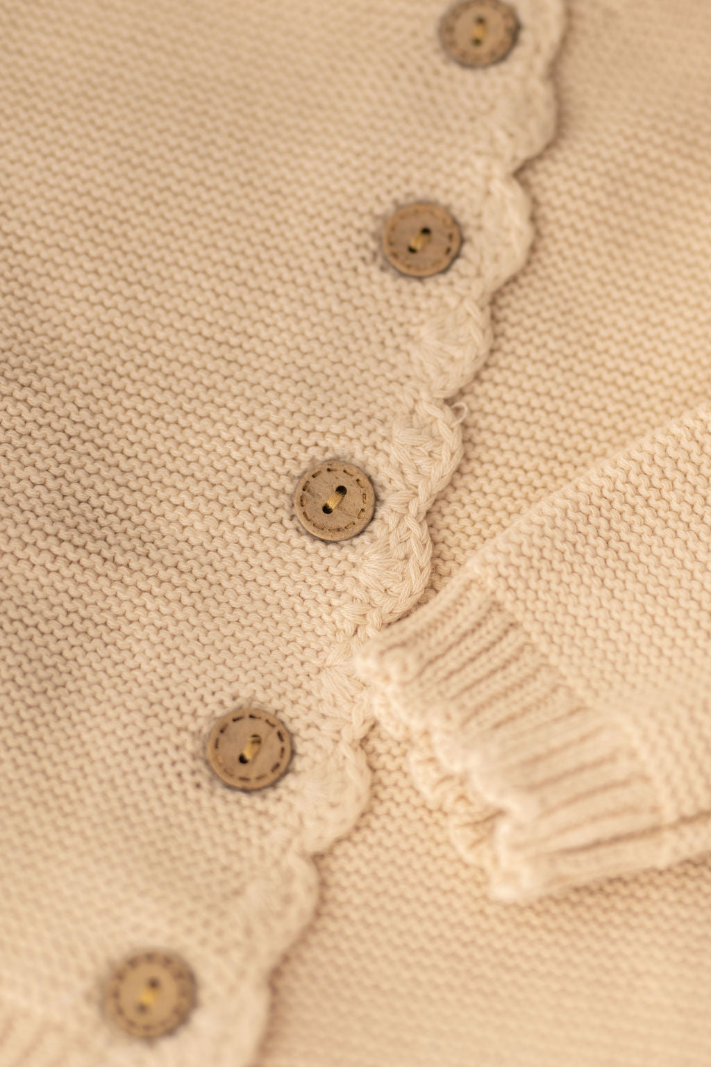 Cotton Cardigan Sweater Charlotte - SOALSA