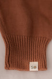Knitted Terracotta Overall Suspender - SOALSA
