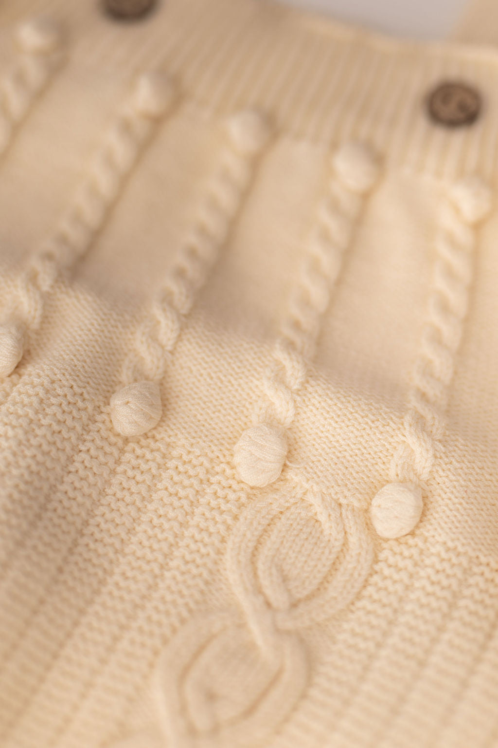 Knitted Bloomers Romper With Straps - SOALSA