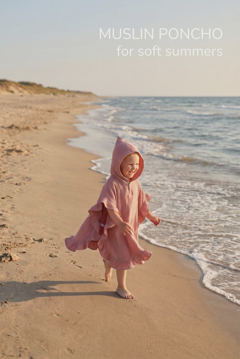 Muslin Poncho SOALSA Kids