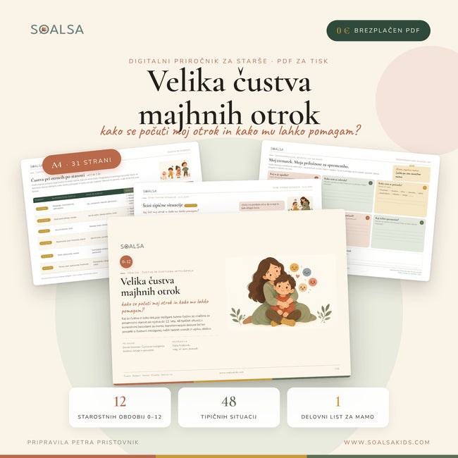 Velika čustva majhnih otrok